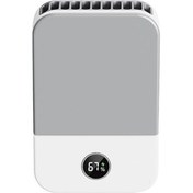 Resim Mini El Fanı Boyun Fanı Mini Fan Tembel Fan Ayarlanabilir Asılı Boyun Soğutma Fanı Usb Şarj Hava Soğutucu Beyaz 2x0mo2 Renkli 