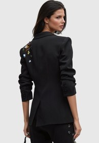 Resim Adib Payet Çiçek Yaka Blazer - L 
