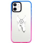 Resim iPhone 11 Kravat Telefon Kılıfı 