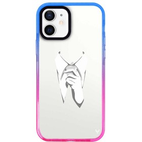 Resim iPhone 11 Kravat Telefon Kılıfı 