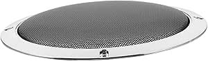 Resim Abaodam Araba Ses Hoparlörü Ağı Hoparlör Izgarası Kapağı Basit Subwoofer Ağları 8 Inç Hoparlörler Için Sağlam Hoparlör Koruyucu 