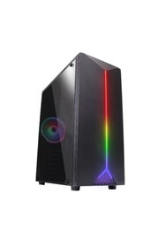 Resim RAMTECH BİLGİSAYAR RG540-1080 M165 Duo İ5-4570 16gb Ram 480gb SSD RX550 23,6inç Curved Çift Monitörlü Oyuncu PC 