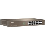 Resim Tenda TEG1016D 16 Port 10-100-1000 Mbps Switch Çelik Kasa Rack Mount Tenda TEG1016D 16 Port 10-100-1000 Mbps Switch Çelik Kasa Rack Mount