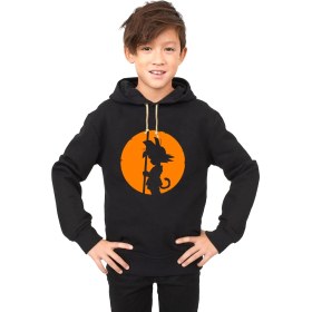 Resim Tshirthane Dragon ball z Son Goku Çocuk Sweatshirt 