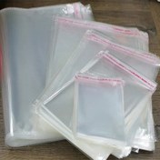 Resim 105 Adet Kendinden Yapışkanlı OPP Plastik Poşet, Şeffaf Selofan Hediye Ambalajı, Mücevher ve Kurabiye Şeker Ambalajı, Endüstriyel ve Bilimsel Kullanım, Plastik Malzeme 