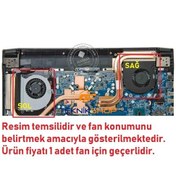 Resim Clevo, Monster 6-31-n5502-102-1, Dfs551205wq0t Fan 1 Adet 