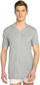 Resim Tutku Erkek V Yaka T-Shirt, Gri, S Beden,%96 Pamuk%4 Likra 