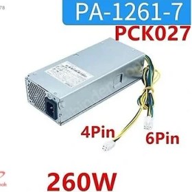 Resim Lenovo 510S V530S PA-1261-7 PCK027 6pin 260W Power Refrubished 