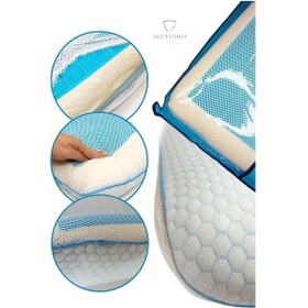 Resim Klasik Visco Jel Yastık - 70x40x12 Cm P-008-154 Çok Renkli 