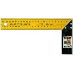 Resim 30 cm Marangoz Gönye, Hassas Ölçüm ve Kesim Aracı 