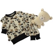 Resim Ekose Mickey Mouse Çocuk Pijama 