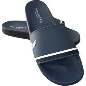 Resim Fly Soft S263.078 Erkek Havuz - Plaj Günlük Terlik Beyaz - Lacivert 