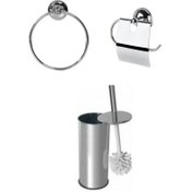 Resim Empa Metal 3 Parça Banyo - Wc Seti 