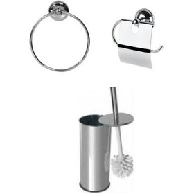 Resim Empa Metal 3 Parça Banyo - Wc Seti 