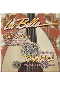 Resim La Bella Ou80-A Arap Ud Teli Seti-12 Tel Arap Sistem Ud Tel Seti 