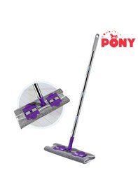 Resim Pony Mandallı Mop Mikrofiber Yüzey Temizlik Seti 