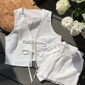 Resim Kadınlar İçin Şık Yelek Pantolon Takımı 