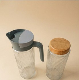 Resim Leelahome 2'li Set Cam Kavanoz-sürahi 1500 Ml 