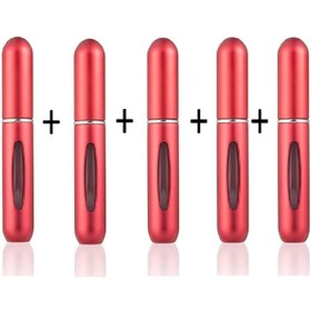 Resim SB 5 Adet Doldurulabilir Parfüm Şişe Çanta Içi Sprey Parfüm Şişe 