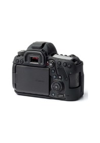 Resim Canon Eos 6D Mark II 2 İçin Silikon Koruyucu Kılıf (Siyah) 