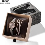 Resim Hanyang 8688 Bileklik Ibso Kristal Bilezik Saatler Set Kadın Yüksek Kaliteli Kuvars Izle Lüks Kadın Izle Bileklik Seti Sevgililer Hediyesi Için (Yurt Dışından) 