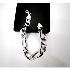 Resim Omar Silver Erkek Figaro Gümüş Bileklik 11 Mm 