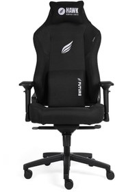 Resim Hawk Gaming Chair Hawk Gaming Chair Future Black Kumaş Oyuncu Koltuğu 