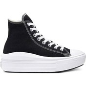 Resim Converse Kadın Günlük Ayakkabı Chuck Taylor All Star Move Platform 568497c Siyah 