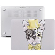 Resim MacBook Pro M1-M2 13" A1706-08 A1989 A2159 A2251 A2289 A2338 Uyumlu Laptop Koruyucu Kılıf DOG 61 DOG02NL McStorey