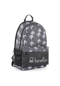 Resim United Colors Of Benetton Bnt03738 Siyah/gri Unisex Okul Çantası 
