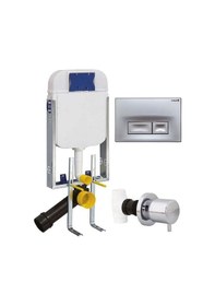 Resim Creavit Gr5001 Gömme Rezervuar Seti Rezervuar + Kumanda Paneli 