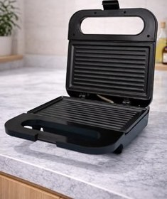 Resim Sokany 750W Kompakt Tost ve Sandviç Makinesi Yapışmaz Plaka SK-08120 