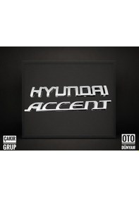 Resim İthal Hyundai Accent Era Kasa Bagaj Yazısı Boyut A Kalite 