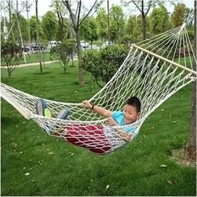 Resim Die Grup Tek Kişilik Pamuklu Hamak, Rahat ve Kullanışlı 
