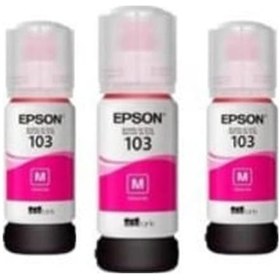 Resim Epson 103 Ecotank L5296 3 Kırmızı Mürekkep Seti 