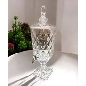 Resim Özlem Tuhafiye Cam Sebil, Parti Damacanası, Limonatalık 3 Lt 