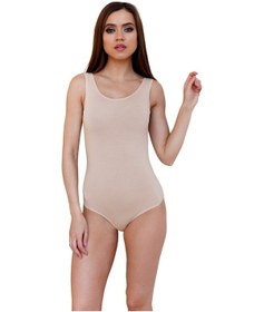 Resim Berrak Kadın 2'li Pamuk Çıtçıtlı Geniş Askılı Body 2083 Ten 001 