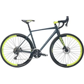 Resim Carraro Gravel G0 Claris - 28 Jant 48CM ( S - M ) Kadro 16 Vites Gravel Bisiklet - Mat Mavi Siyah Yeşil 