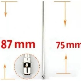 Resim Mingjin Shop 1 75 mm Kanül Uzun Tarzı 17G 1 Adet Veya Kanül Uzunluğu Dağıtım Iğnesi (8G,10G,12G,14G...27G Isteğe Bağlı) - Künt Uç, Tamamı Metal (Yurt Dışından) 