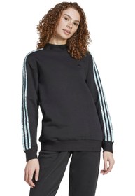 Resim W ANML 3S SWT Siyah Kadın Sweatshirt 