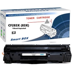 Resim HP CF283X (83X)Hp CF455A,CF456A,CF484A,CF485A Yazıcı Uyumlu Muadil Toner 2200 Sayfa 