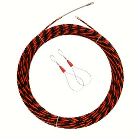 Resim 15m/30m 3-Strand PET Duvar Kablo Çekici - Ağır Hizmet 5mm Kablo Çekici Kırmızı İplikler, Çatlama Direnci Tel Balık Bantı Ev Yenileme, Elektrikli Kablolama Kurulumu ve İnşaat Projeleri, Kablo Kurulumu, İnşaat Aracı, Dayanıklı İnşaat, Verimli Kablo Çekme, Profesyonel Elektrikçiler 