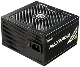 Resim ENERMAX MAXPRO III 600W 80+ Standart 120mm Fanlı BULK Güç Kaynağı Siyah ATX 