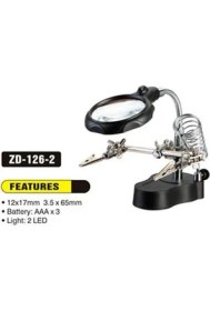 Resim China ZD-126-2 Büyüteçli Kart Tutucu 