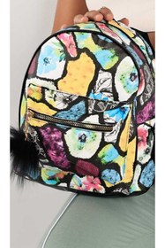 Resim Efe Çocuk Mini Sırt Çanta Astarlı 2 Bölmeli En 20 Boy 27 Cm 