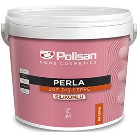 Resim Polisan Perla Ral Silikonlu Dış Cephe Boyası 2.5 L 7016 Antrasit Gri 