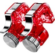 Resim Vigortrading R11-KIRMIZI-CEP Telefonu Pubg Joystick Için Abs Alaşım Oyun Denetleyicisi Kolu Amaç Çekim L1R1 Iphone Uyumlu Android Oyun Tetikleyicileri Için Anahtar Düğmesi (Yurt Dışından) 