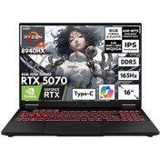 Resim Asus Tuf Gaming A16 FA608PP-QT031HMF13 R9-8940HX 32 GB DDR5 1 TB SSD RTX5070 8 GB GDDR7 16" WQXGA W11P Dizüstü Bilgisayar 