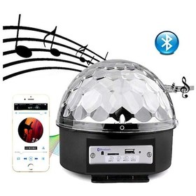 Resim Bluetooth Sd Aux Usb Led Disko Lamba Topu Speaker Go50602814980 