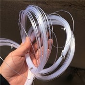 Resim 3 Adet Ultra Dayanıklı Naylon Olta İpi - 1mm Sıfır Esneklik Tasarımı ile Pürüzsüz Uzun Atışlar, Deniz ve Tekne Balıkçılığı için Anti-Aşınma Makara Sapı İpi, Beyaz 